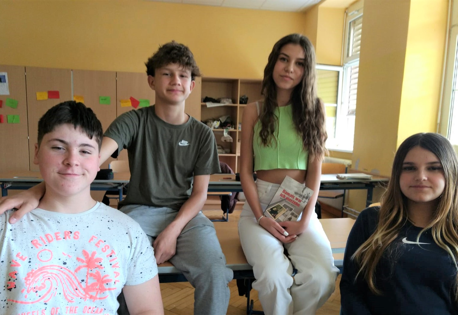 Gabriel Sanli, Michael Caladze, Olta Isufi, Albulena Gashi