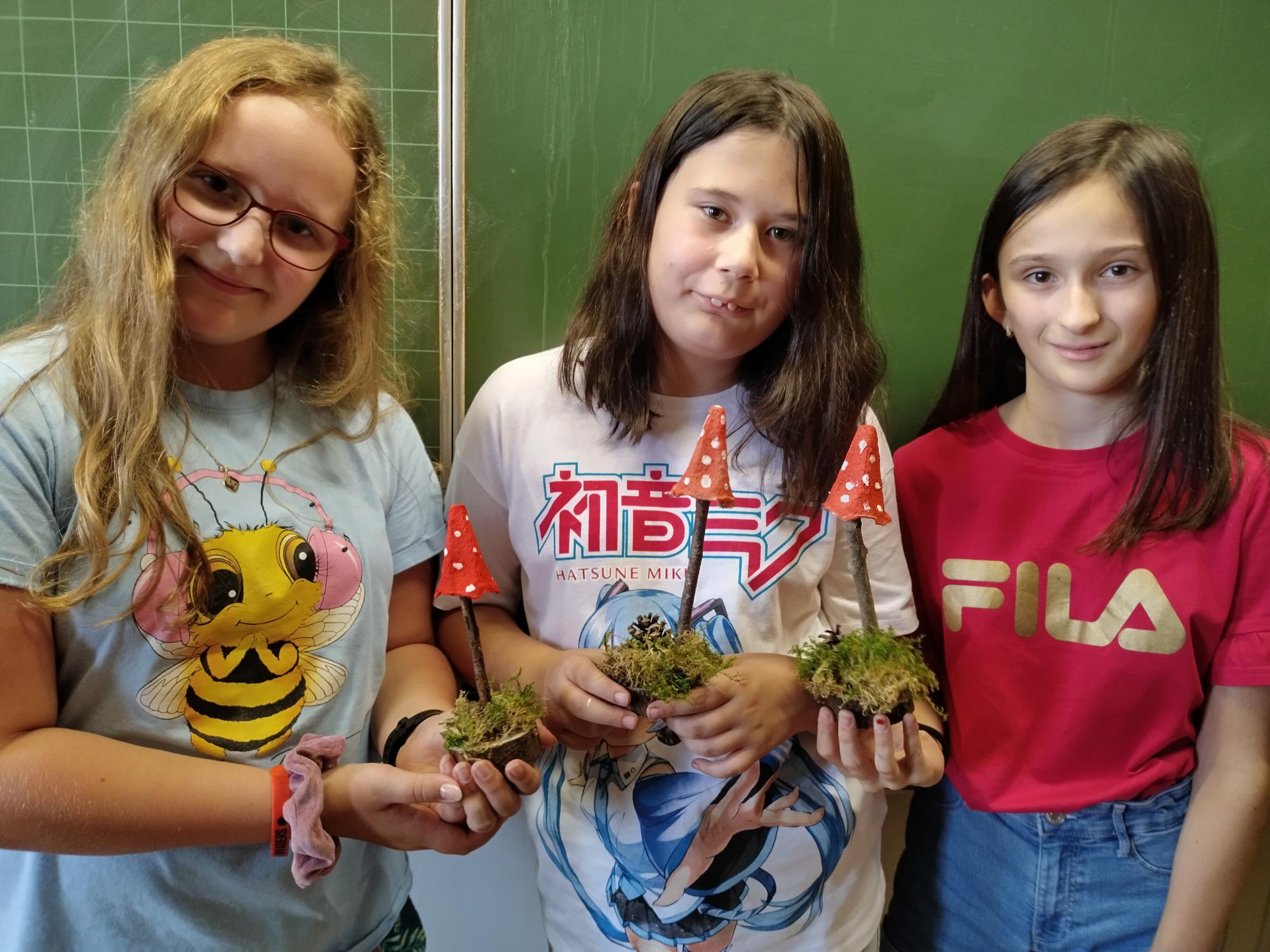 Helene Heinzl, Valentina Gattinger, Jona Ajrulai