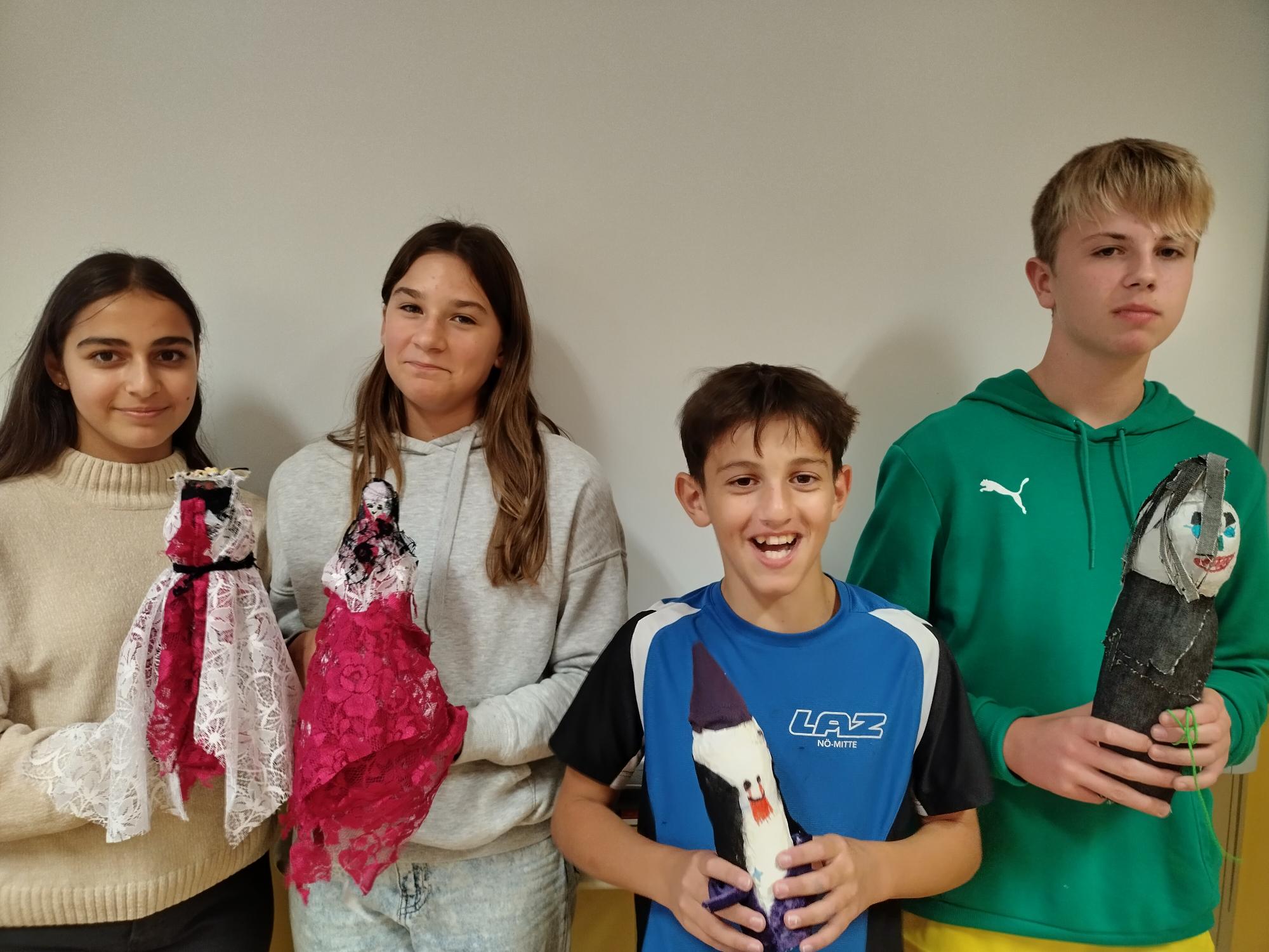 Fatma Cansiz, Annika Bugl, erion Gashi, Elias Halbwachs
